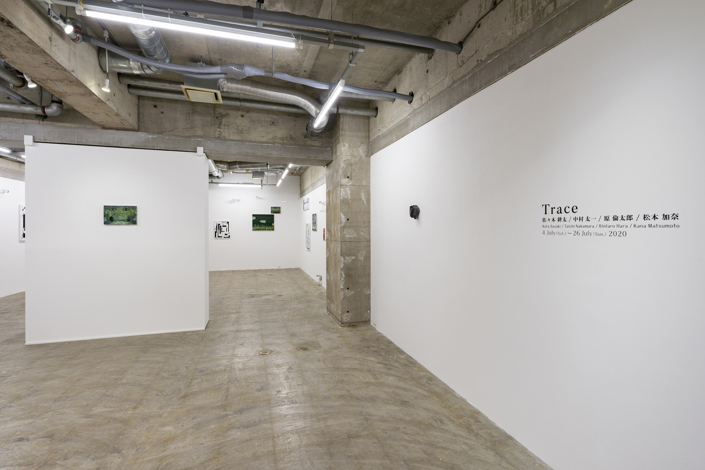 trace/CAVE-AYUMI GALLERY/installation view/2020
